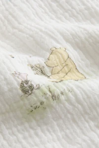 Patterned Muslin Blanket