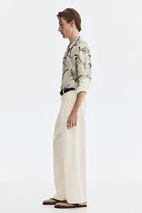 Loose-Fit Wide-Leg Pants