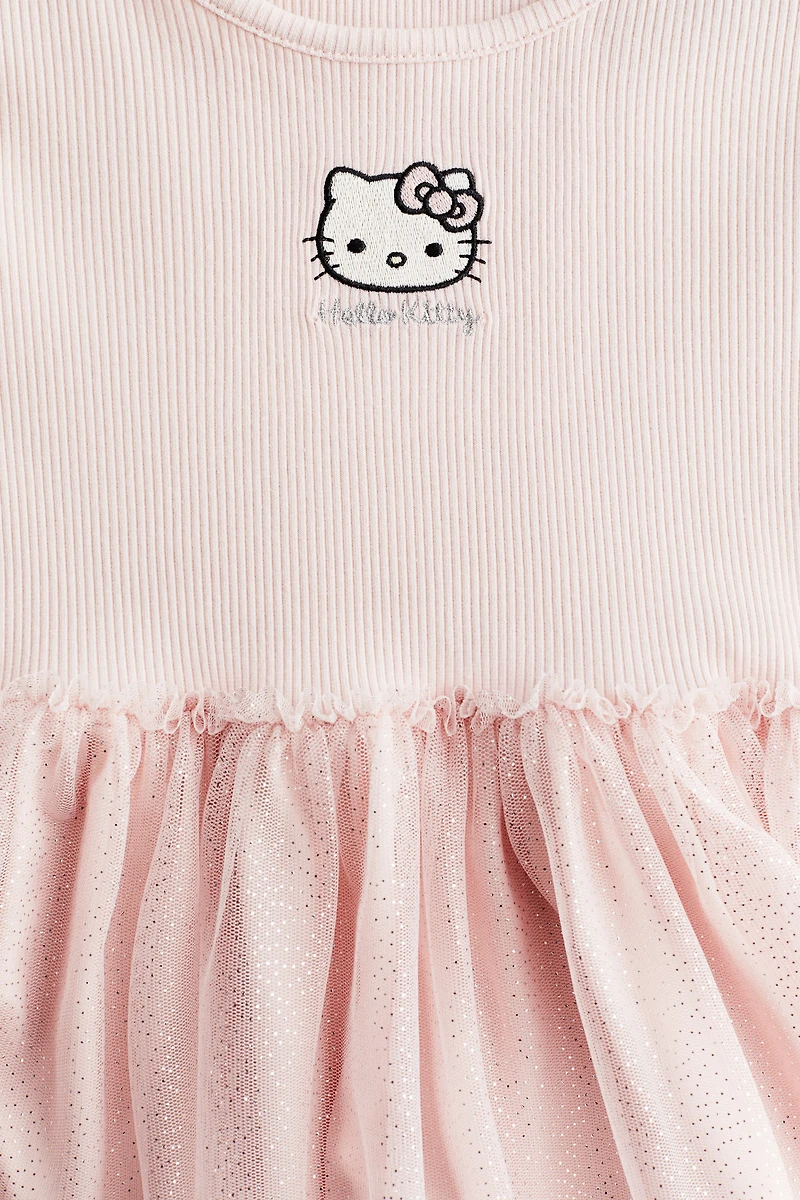 Robe en tulle avec motif