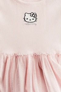 Robe en tulle avec motif