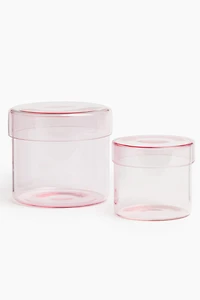 Glass Jar with Lid
