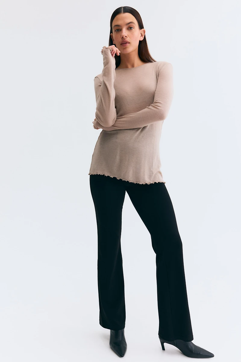 MAMA Before & After Flared Pants