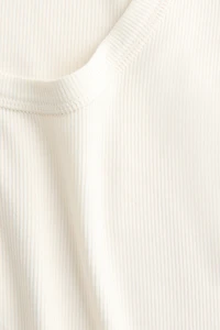 Ribbed Viscose Tank Top