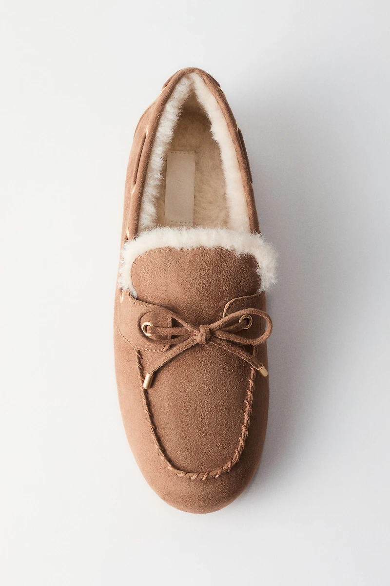 Warm-Lined Loafers