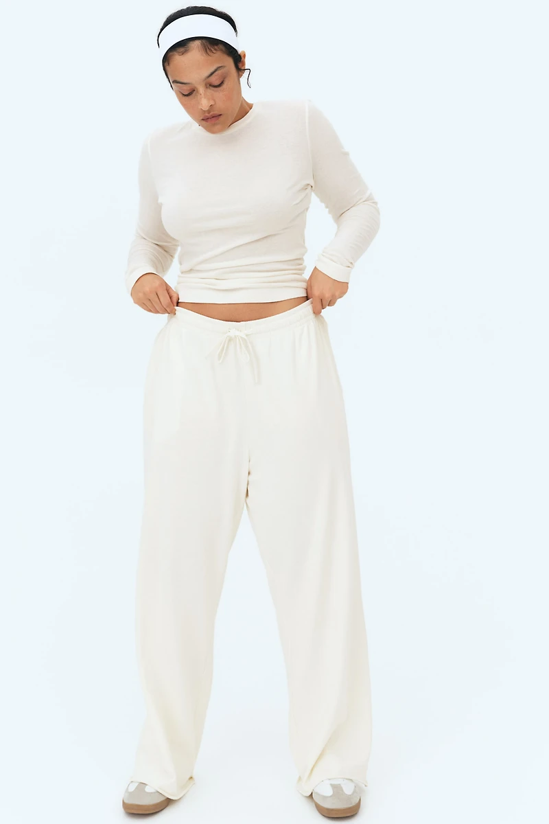 Washed Cotton Sweatpants