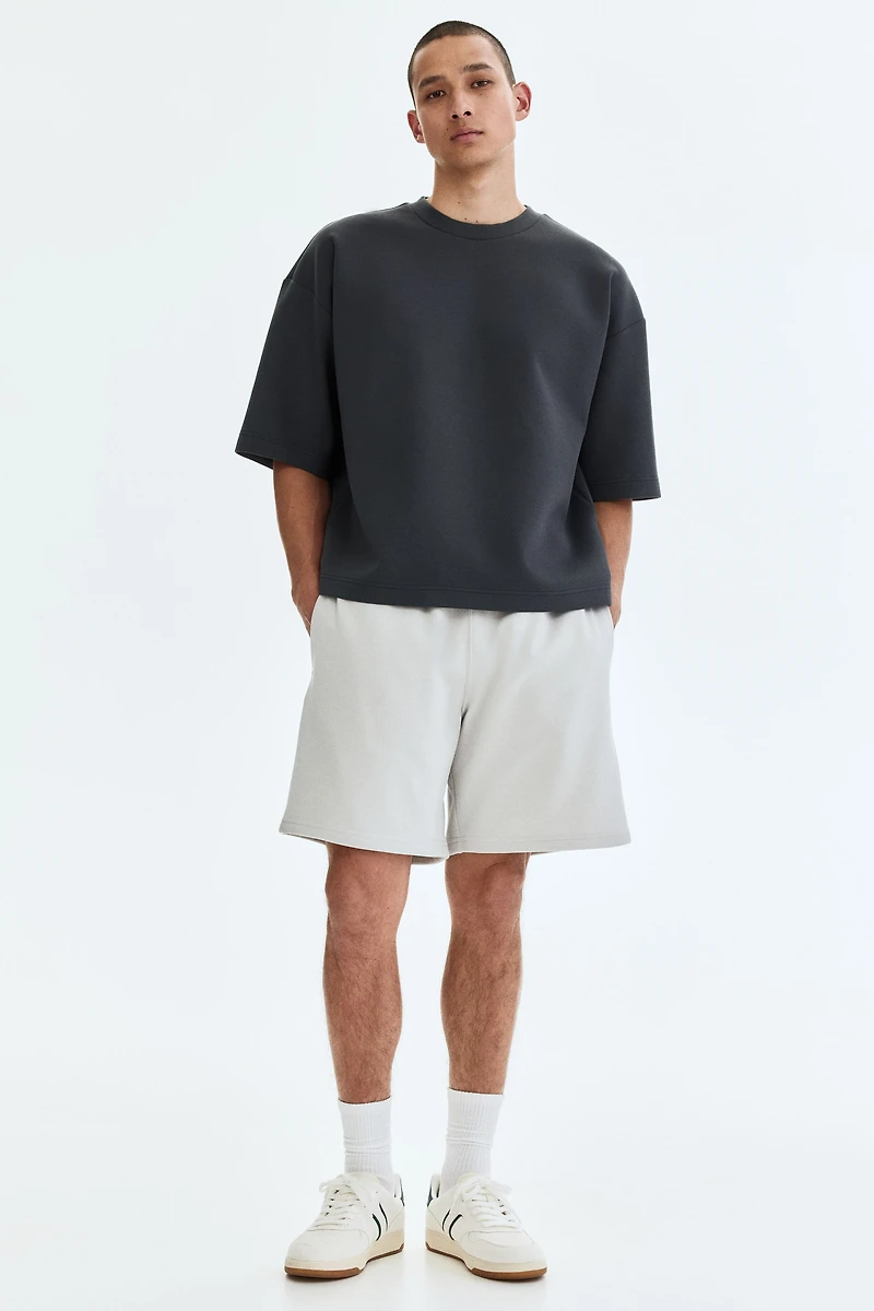 Oversized-Fit Scuba T-Shirt