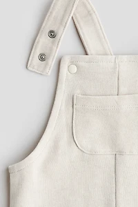 Salopette short en molleton