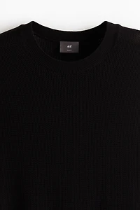 Slim Fit Woven T-shirt