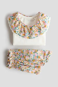 Ensemble 2 pièces cache-couche/culotte bouffante