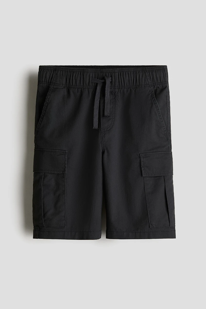 Twill Cargo Shorts