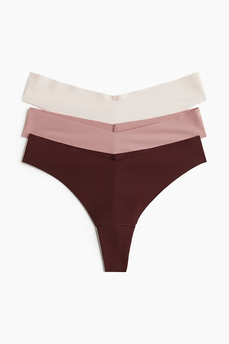 3-pack Invisible Brazilian Briefs