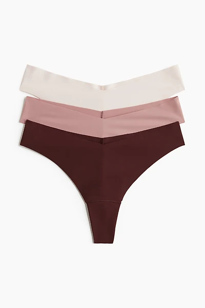 3-pack Invisible Brazilian Briefs
