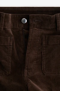 Flared Corduroy Pants