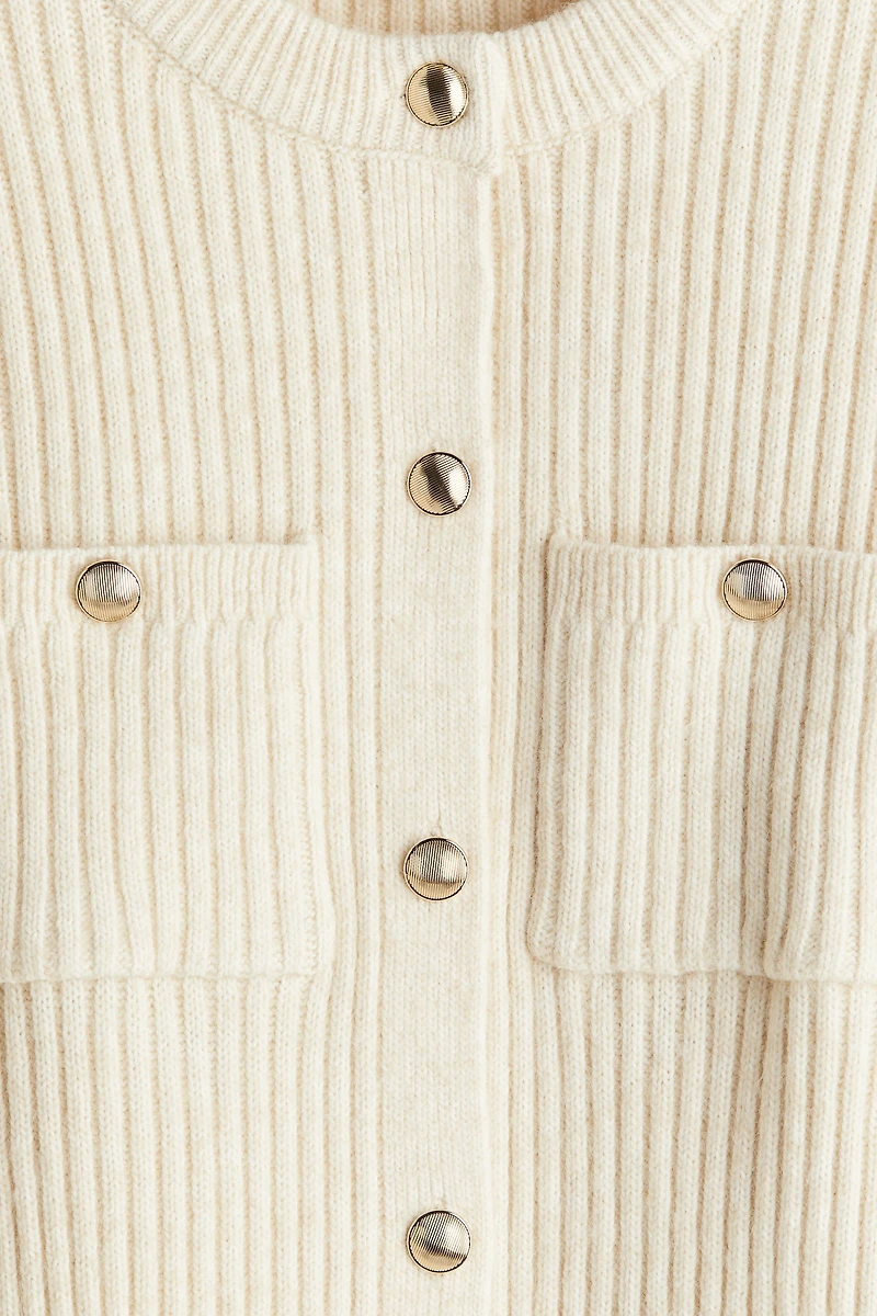 Pocket-Front Knit Dress
