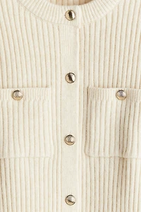 Pocket-Front Knit Dress