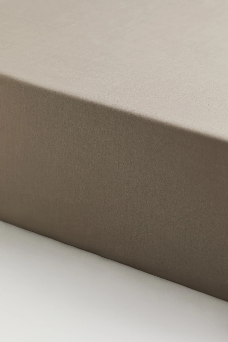 Drap contour en coton