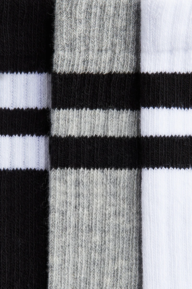 5-pack Ribbed Terry Socks