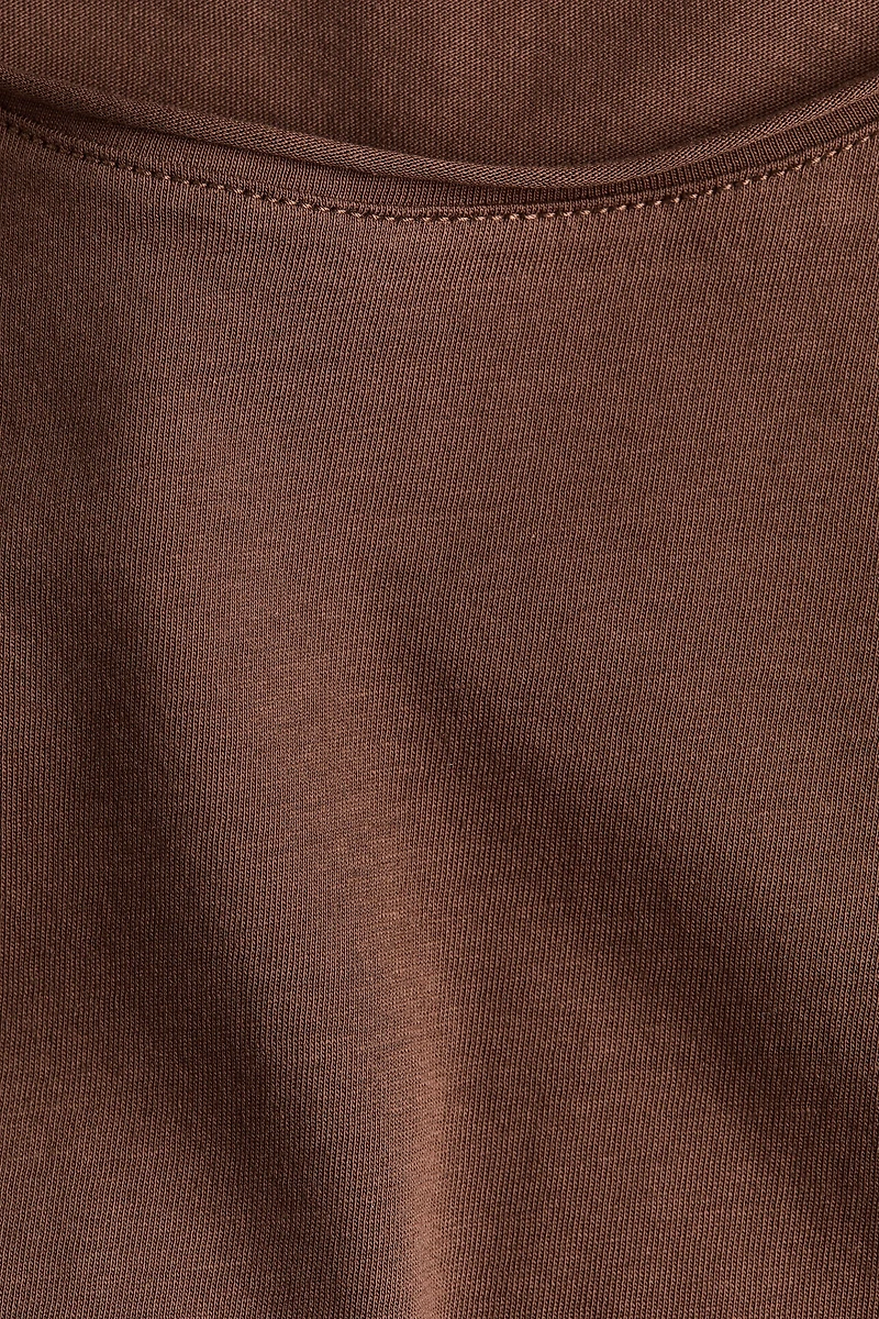 Rolled-Edge T-Shirt