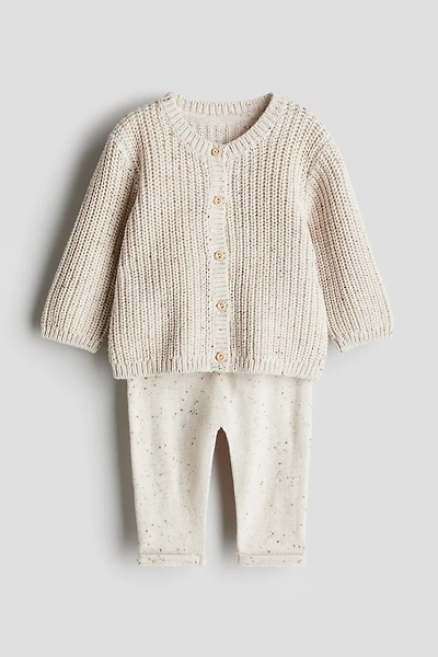 Ensemble 2 pièces en tricot de coton