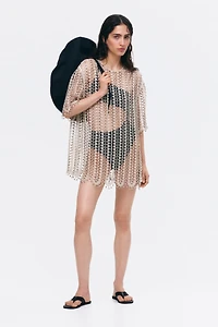 Crochet-Look Top