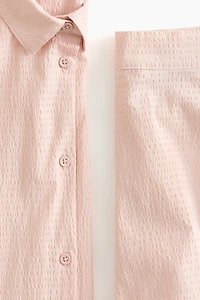 Cotton Seersucker Pajamas