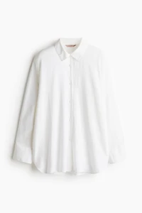 Linen-Blend Shirt