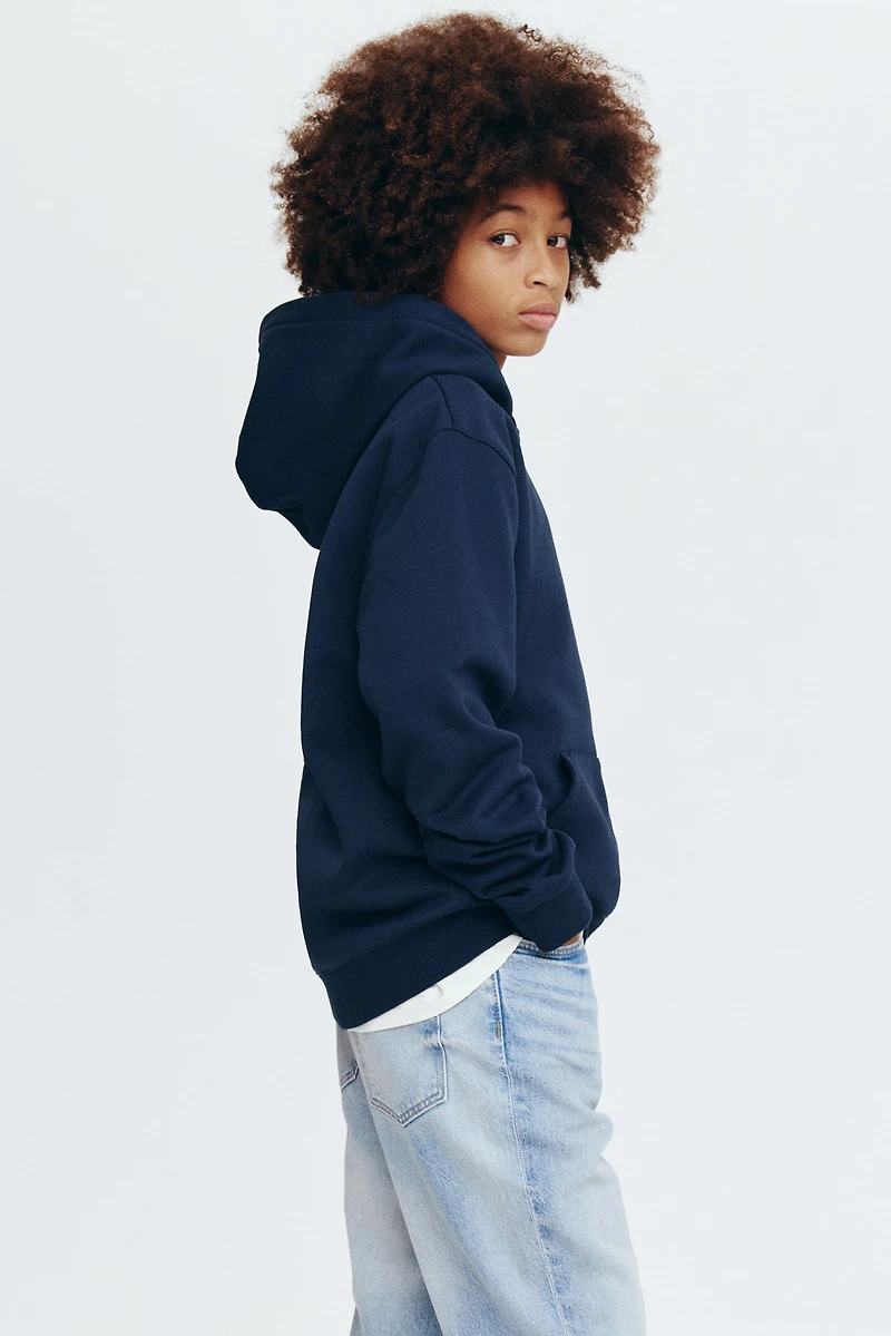 Brushed-Inside Hoodie