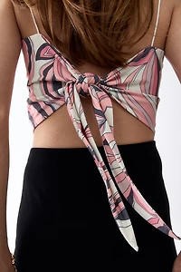 Jersey Handkerchief Top