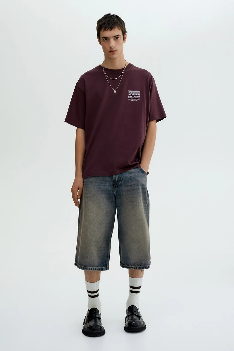 Loose Fit Printed T-shirt