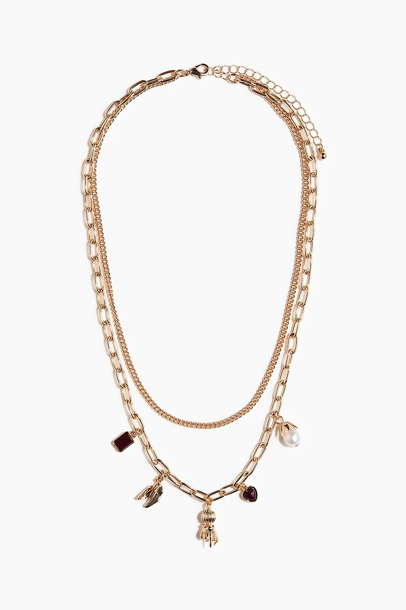 Collier à deux rangs