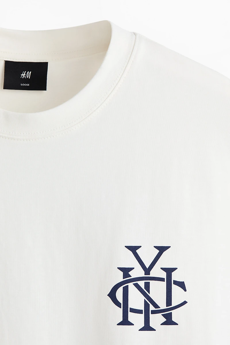 Loose-Fit Printed T-Shirt