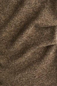 Haut sans manches en tricot côtelé