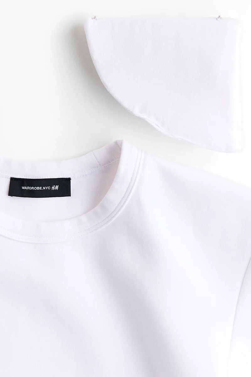 Shoulder-Pad Bodysuit
