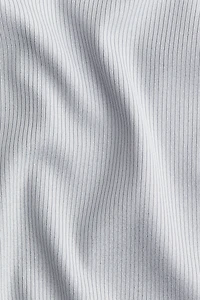 Haut asymétrique côtelé
