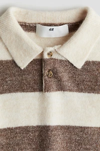 Chandail polo manche longue