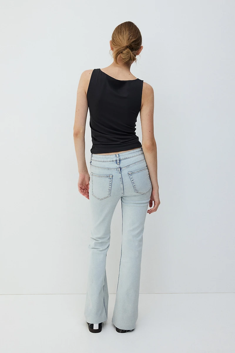 Jean évasé Taille haute
