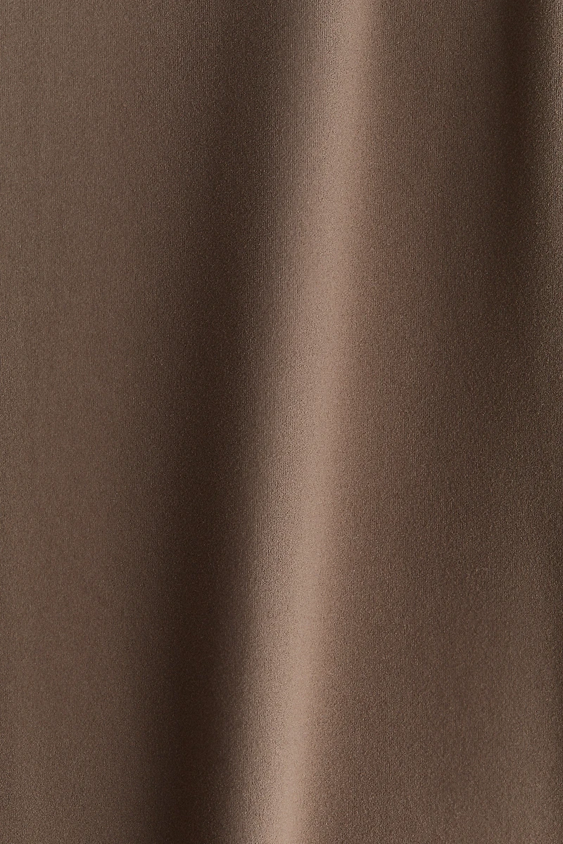 Four-Way Stretch Wide-Cut Pants