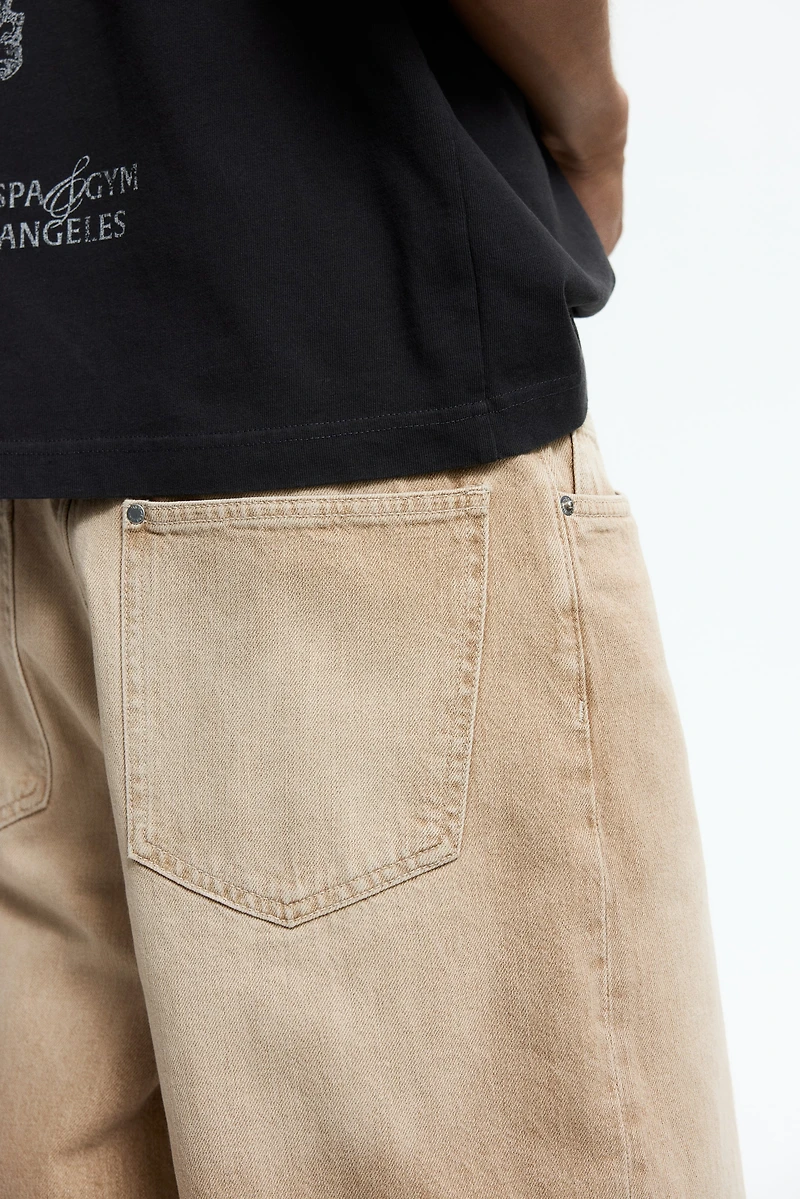 Baggy Denim Shorts