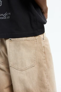 Baggy Denim Shorts