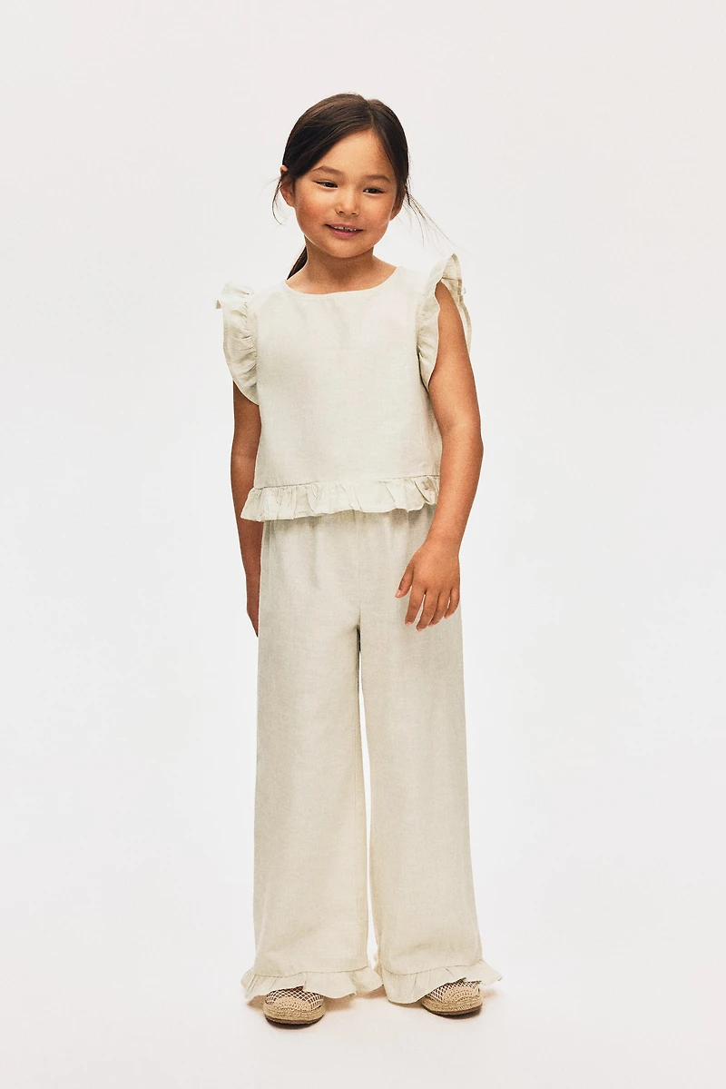 2-Piece Linen-Blend Set