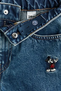 Embroidered-Detail Loose-Fit Jeans