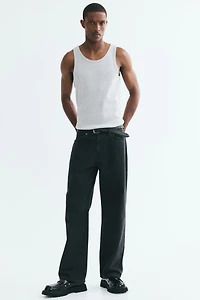 Slim-Fit Ribbed Tank Top