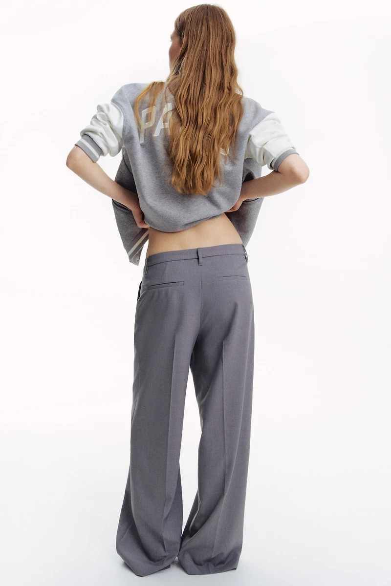 Wide-Leg Dress Pants