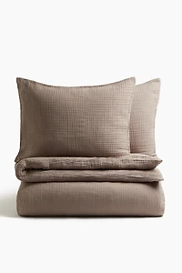 Muslin King/Queen Duvet Cover Set