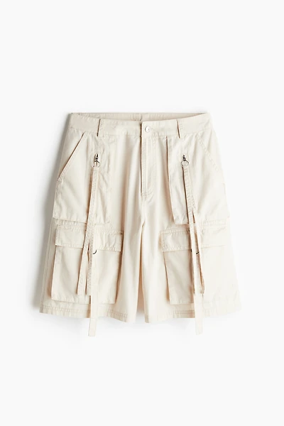 Short cargo en coton