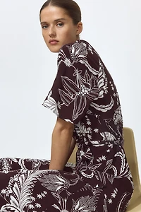 Tie-belt Shirt Dress