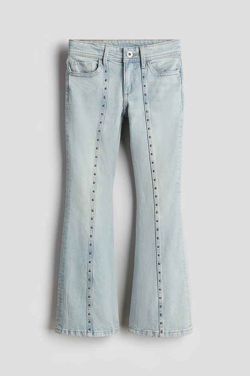 Embellished Flared Jeans