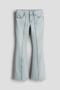 Embellished Flared Jeans