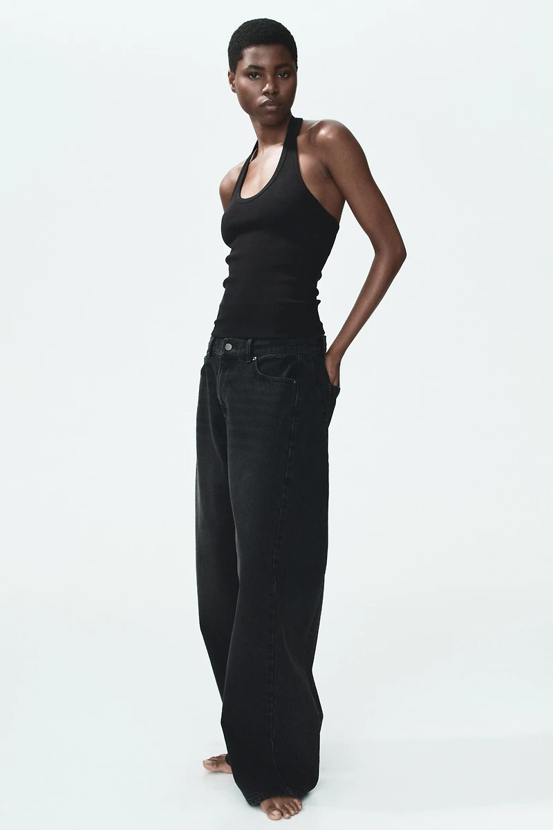 Cotton Halterneck Top