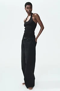 Cotton Halterneck Top